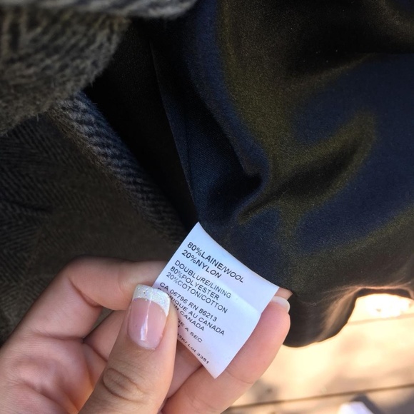 Tristan&Iseut Canadian wool coat - Size M - Picture 3 of 3